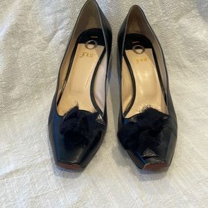 O Joir leather pumps